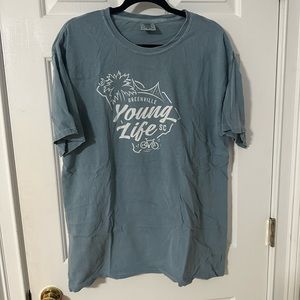 Blue YoungLife Tshirt! From my town in SC!